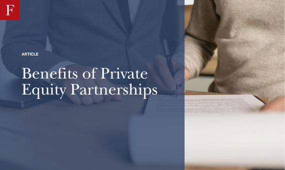 Benefits of Private Equity Partnerships