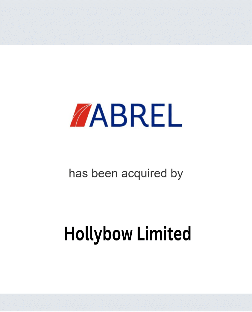 Abrel Products Limited has been acquired by Hollybow Limited