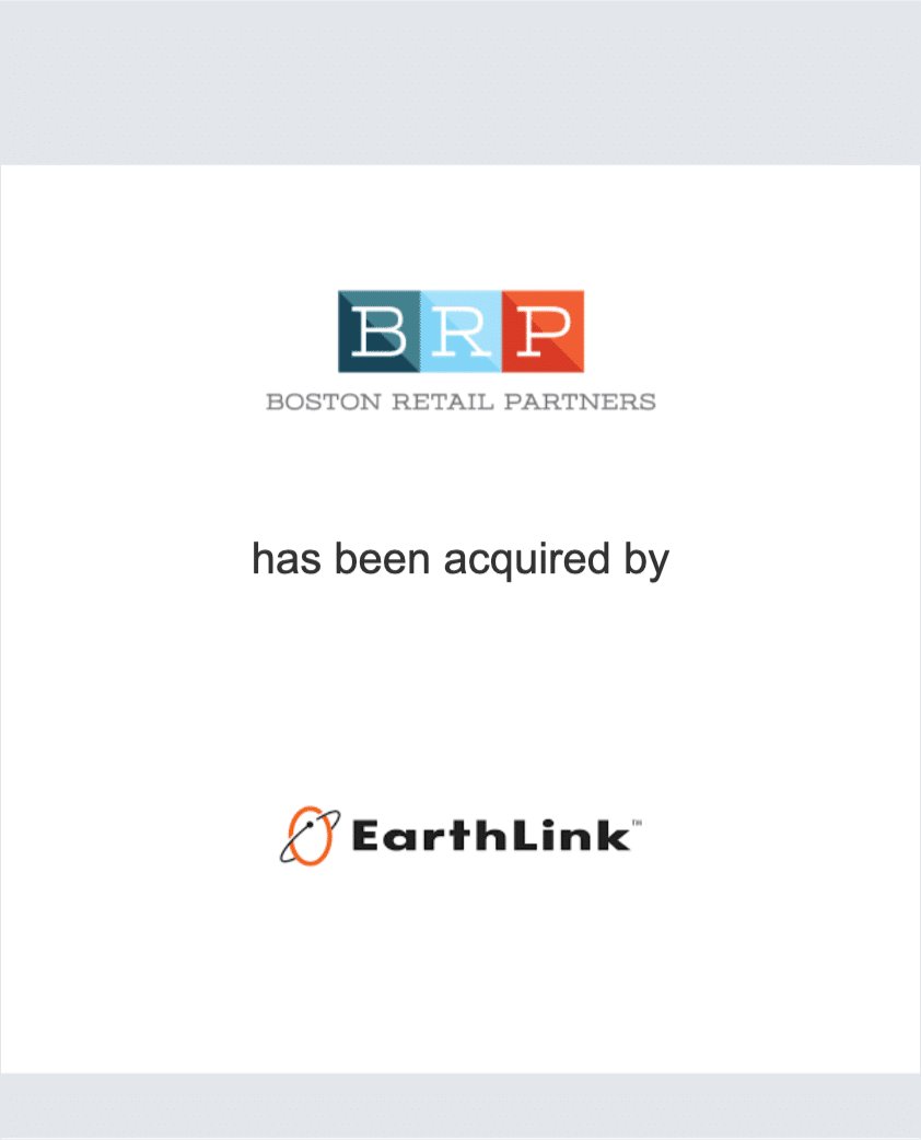 Boston Retail Partners has been acquired by EarthLink Holdings