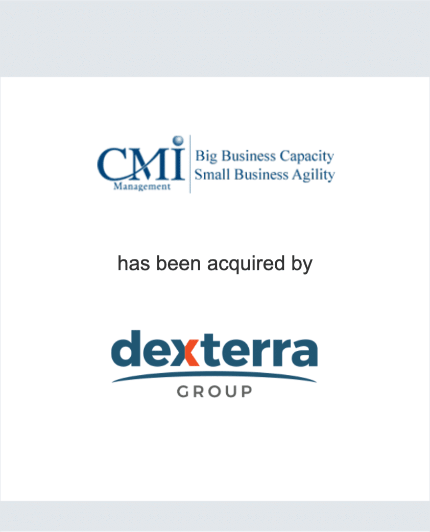 CMI Management has been acquired by Dexterra Group