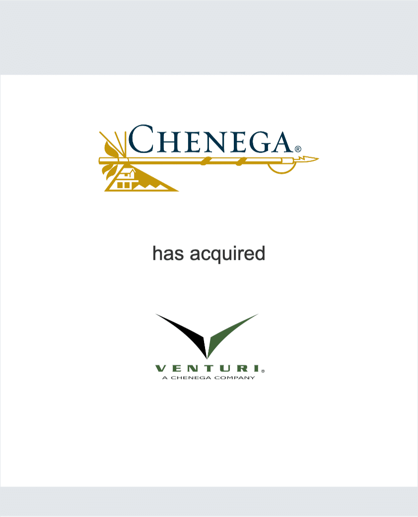 Chenega Corporation has acquired Venturi, Inc.