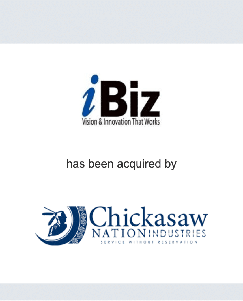 DIGITALiBiz has been acquired by Chickasaw Nation Industries