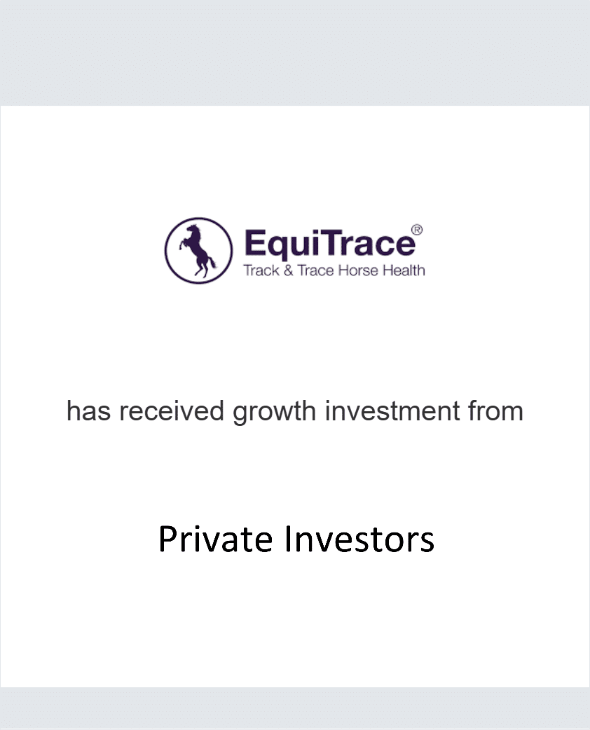 EquiTrace has received growth investment from Private Investors