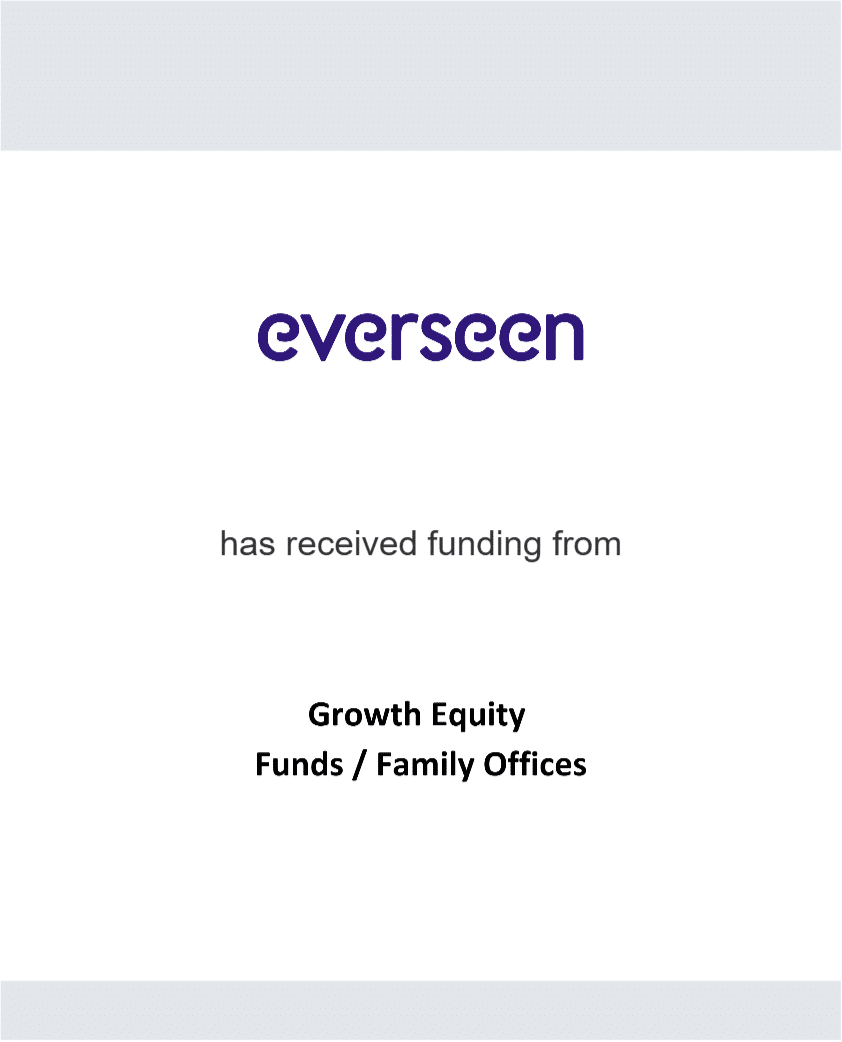 Everseen has received an investment from Private Investors