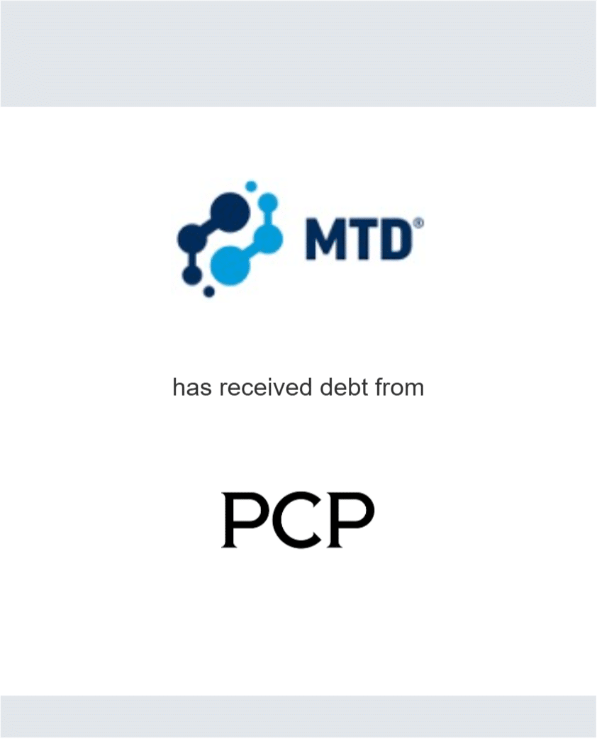MTD has received debt from PCP