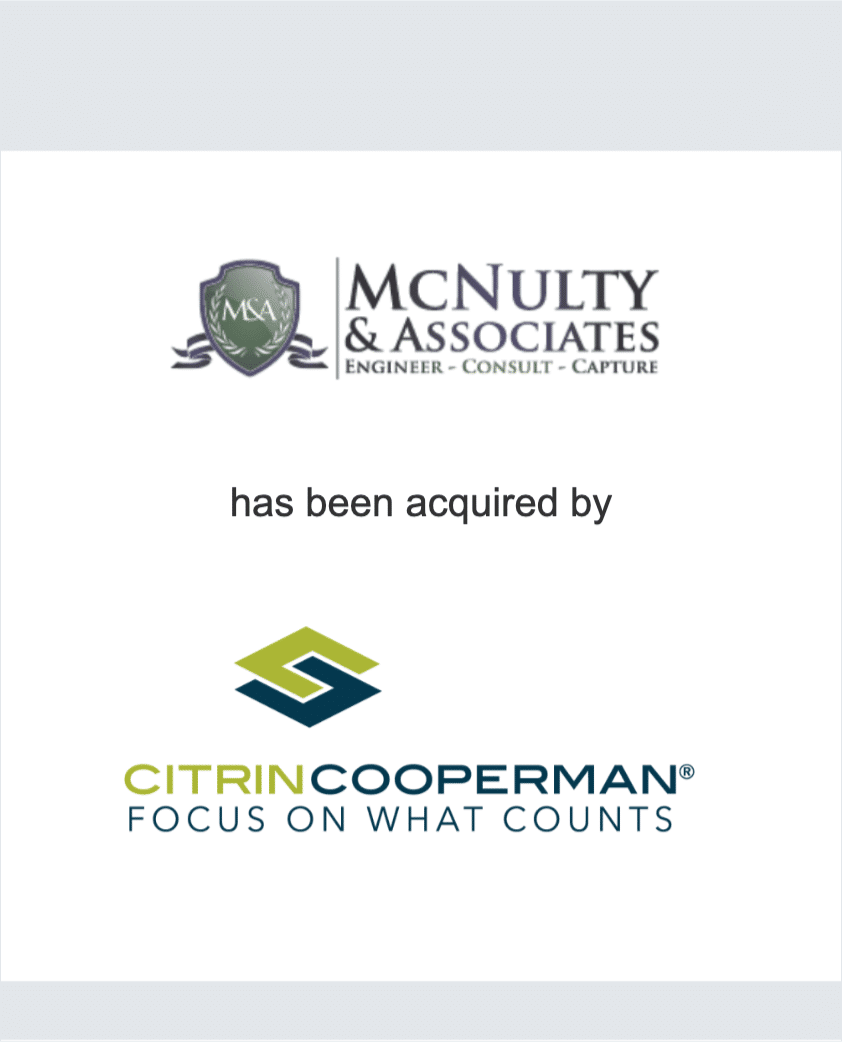 McNulty & Associates has joined Citrin Cooperman