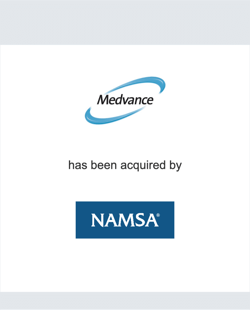 Medvance (Selby, England) has been acquired by NAMSA (Northwood, Ohio).