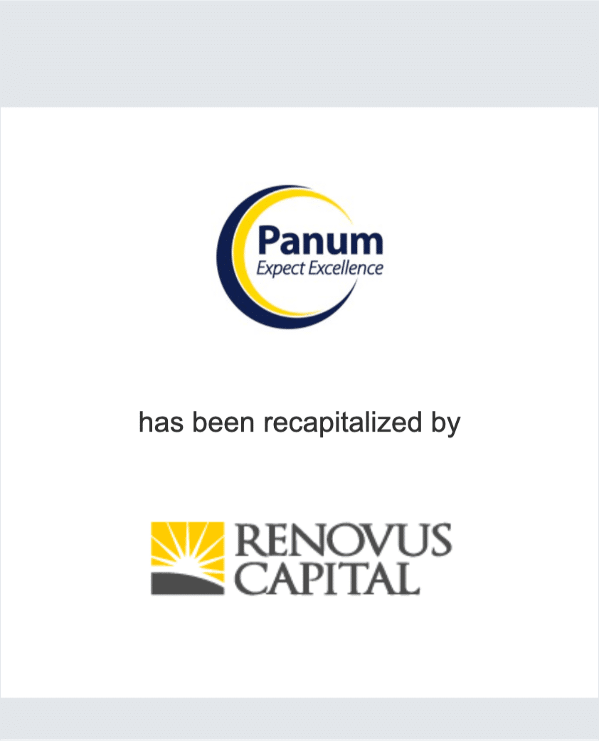 Panum Telecom has been recapitalized by Renovus Capital Partners