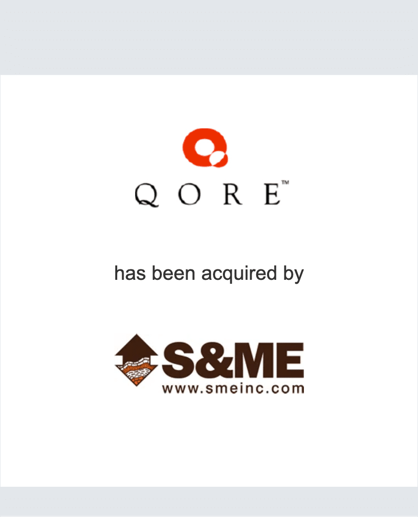 QORE, Inc. has been acquired by S&ME, Inc.