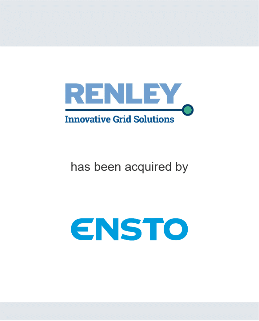 Renley has been acquired by Ensto