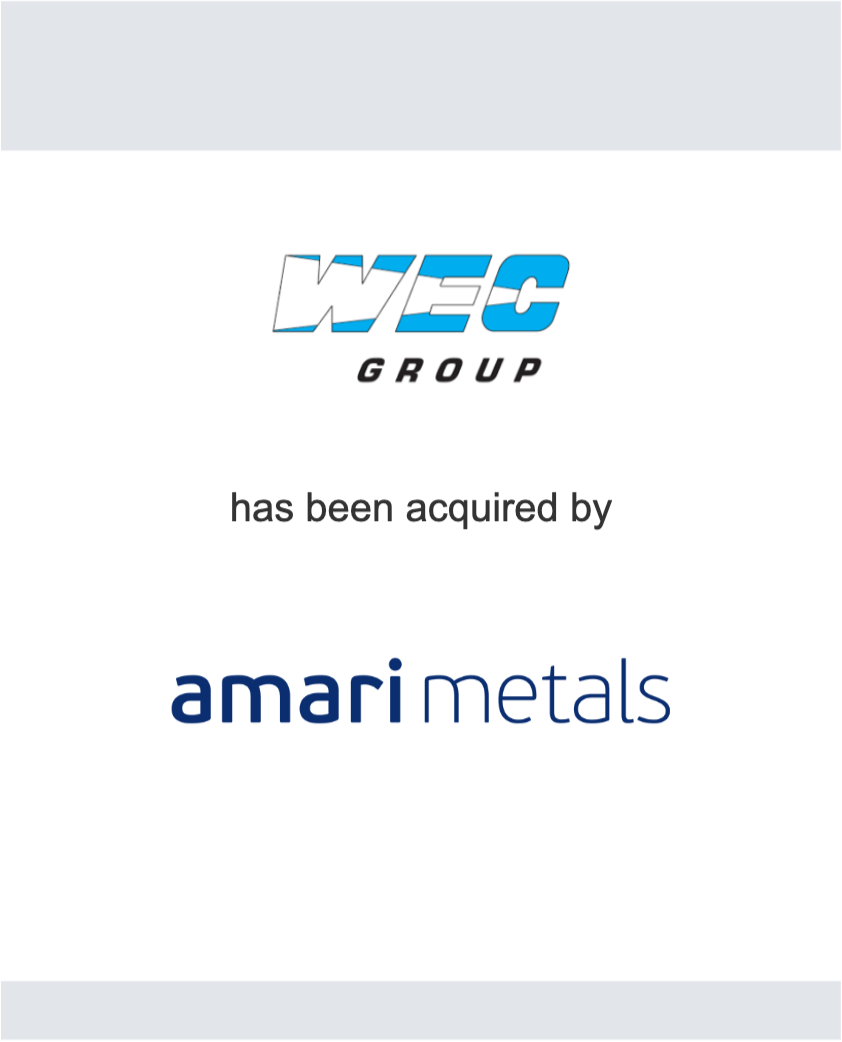 WEC Group has been acquired by Amari UK Inc.