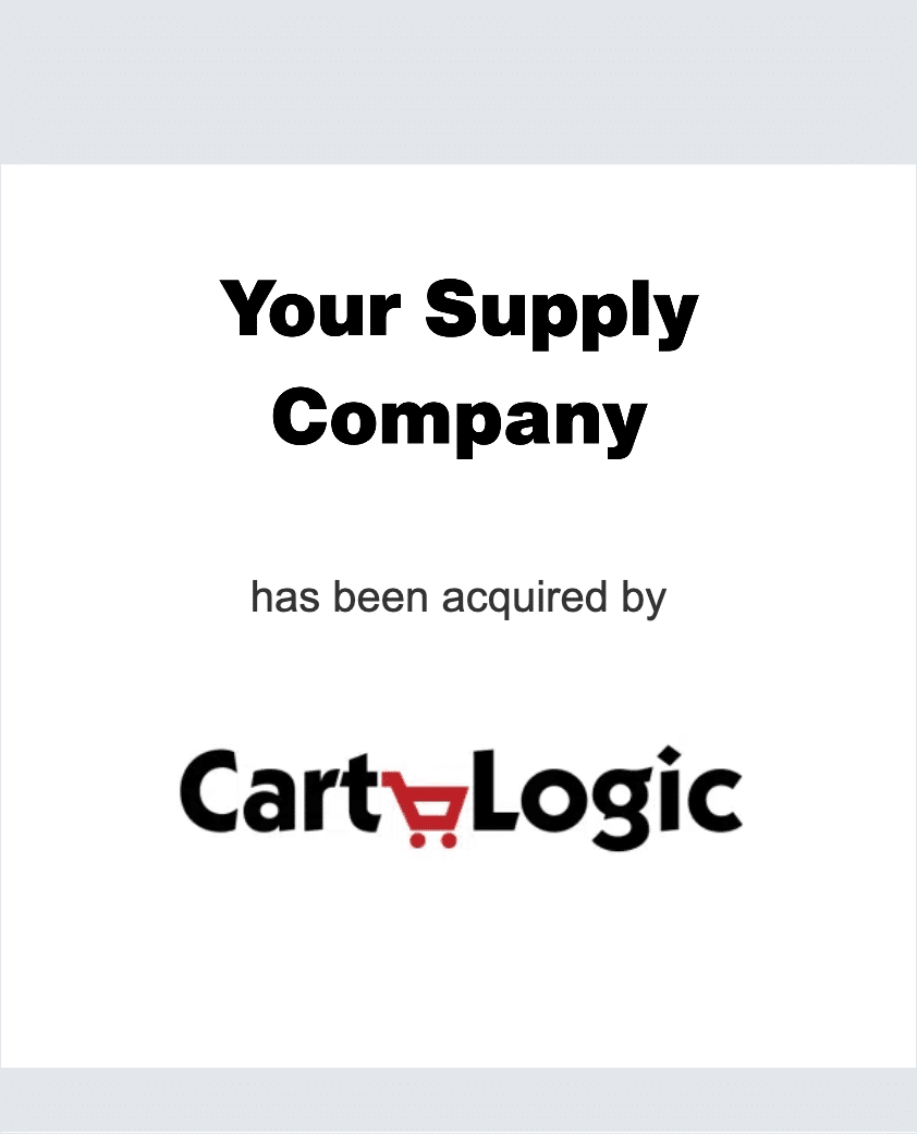 Your Supply Company has been acquired by Cart Logic, Inc.